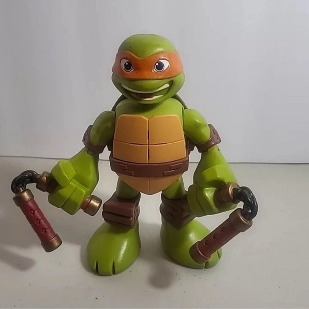Imaginext Teenage Mutant Ninja Turtles Michelangelo Action Figure JF4329 - 2014